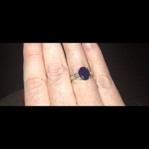 Natural blue sapphire